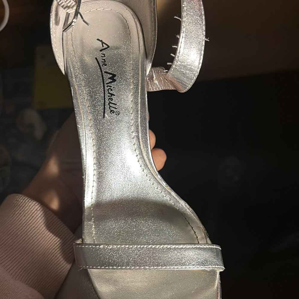 Anne Michelle Silver Women's Sandals
